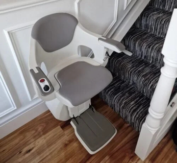 Corona stair lift from Electropedic for safe access between floors