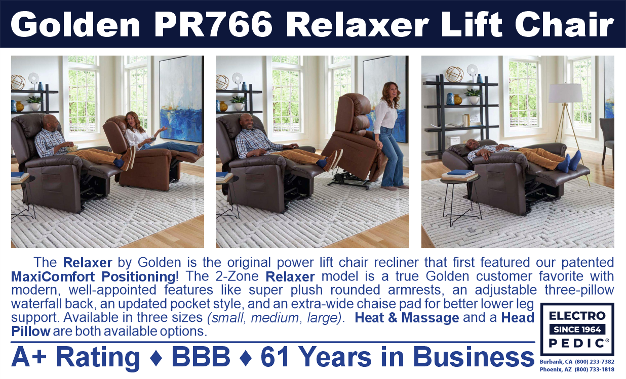 Los Angeles Golden PR766 Relaxer lift chair recliner
