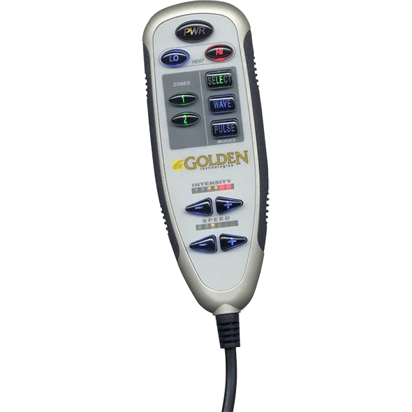 Golden Technologies heat and massage hand control